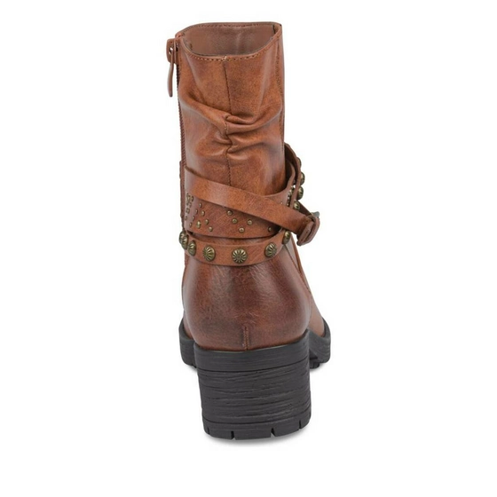 Bottines COGNAC MERRY SCOTT