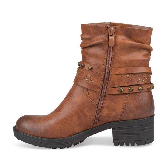 Ankle boots COGNAC MERRY SCOTT