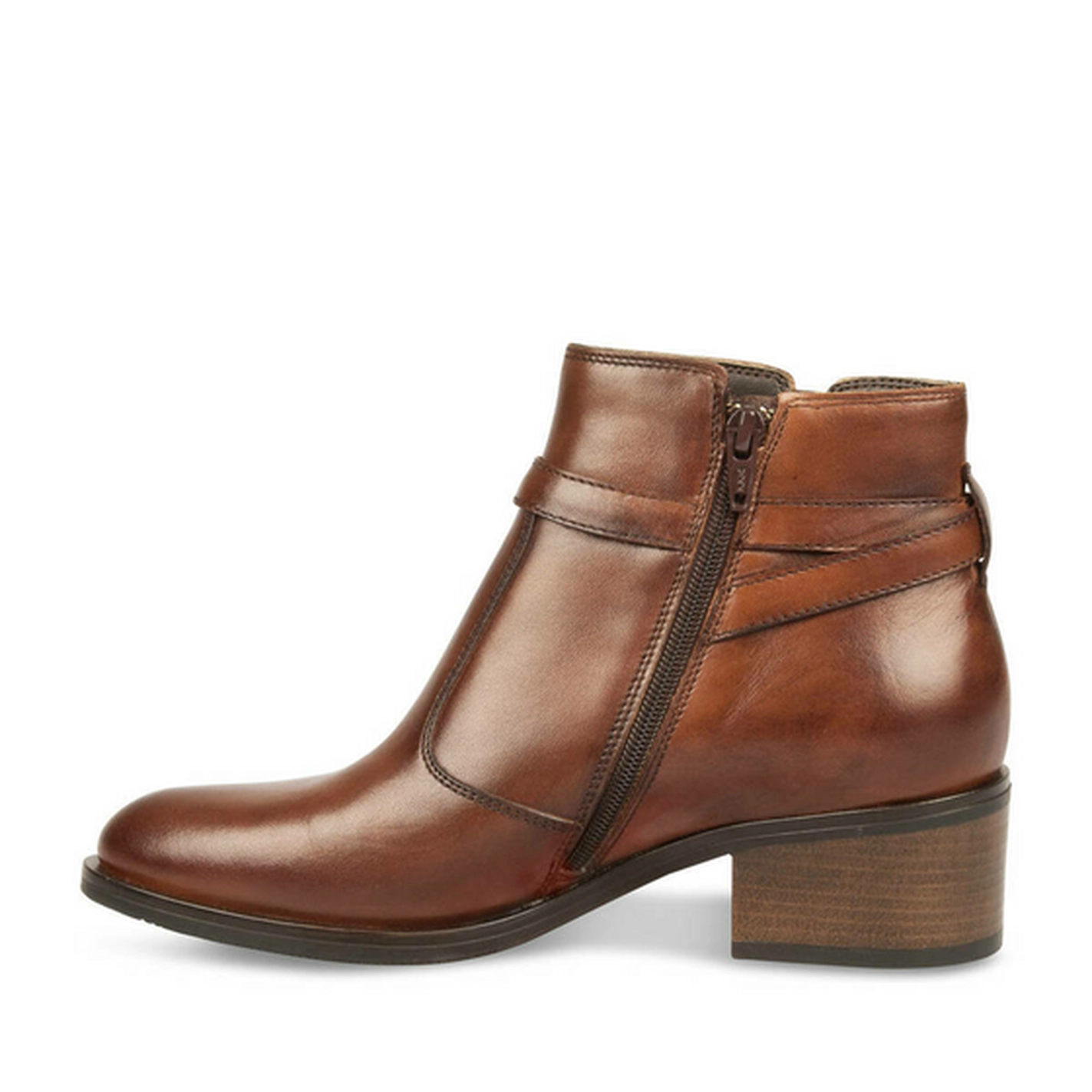 Ankle boots COGNAC MEGIS ELEGANT