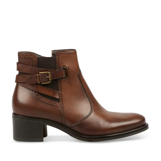 Bottines MARRON MEGIS ELEGANT