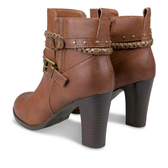 Ankle boots COGNAC MY BOTEGA