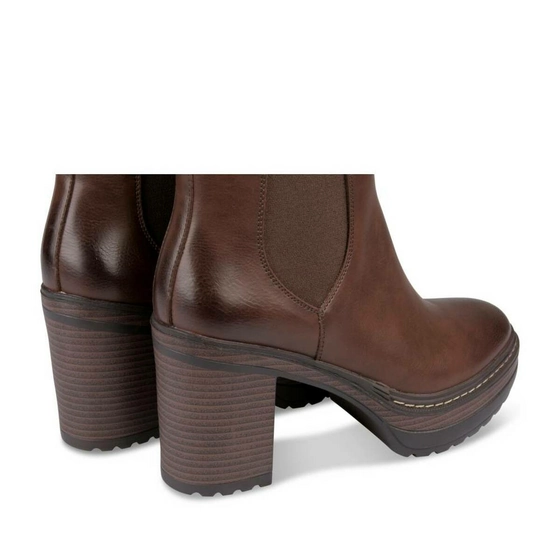 Ankle boots COGNAC ANGELA THOMPSON