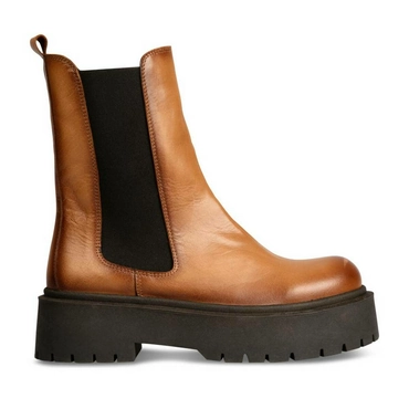 Bottines COGNAC SINEQUANONE