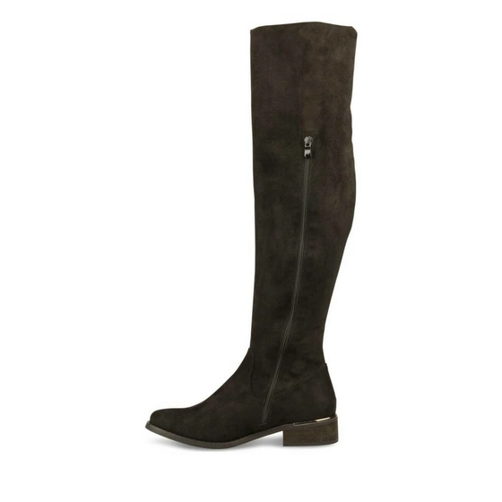 Thigh-High Boots BLACK MERRY SCOTT