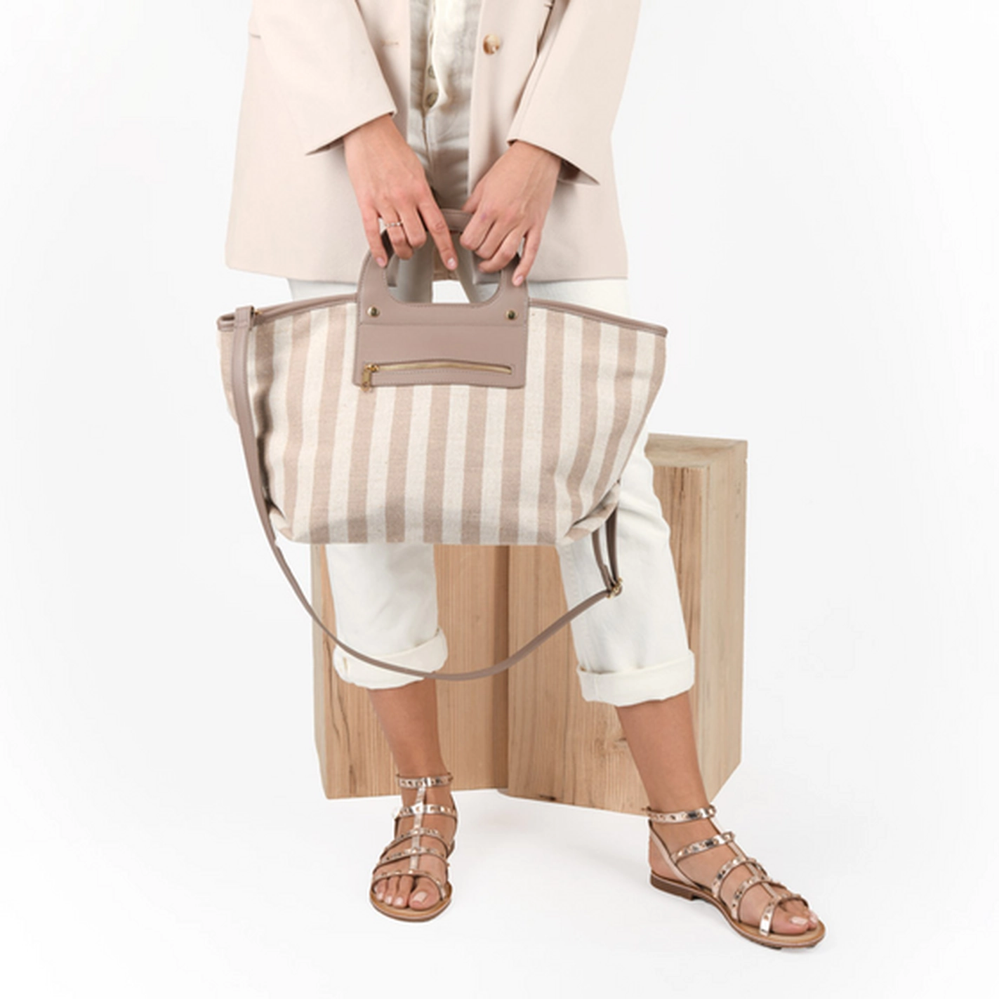 Handbag BEIGE MERRY SCOTT