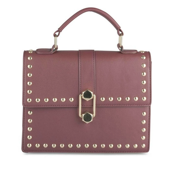 Handbag BURGUNDY PHILOV