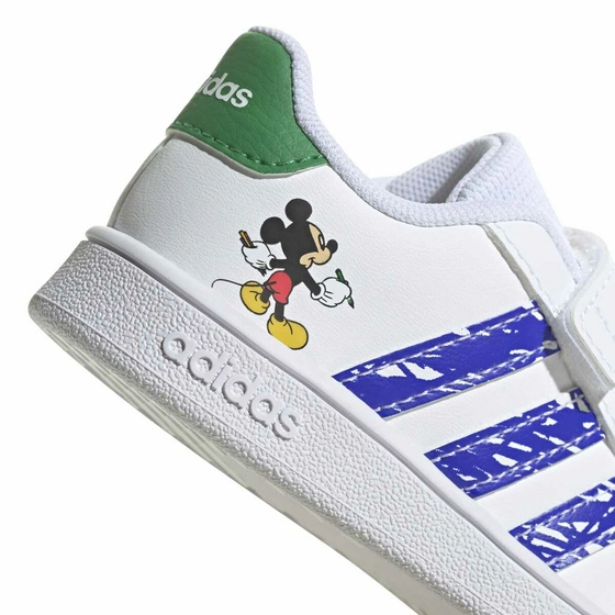 Baskets BLANCHES ADIDAS Grand Court Mickey