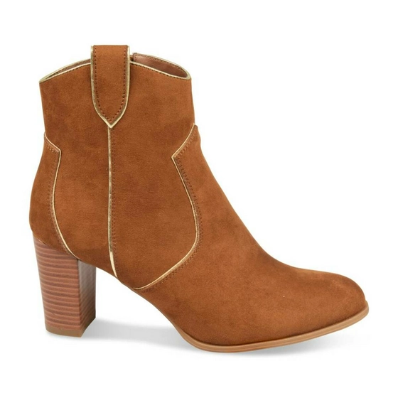 Ankle boots COGNAC MY BOTEGA