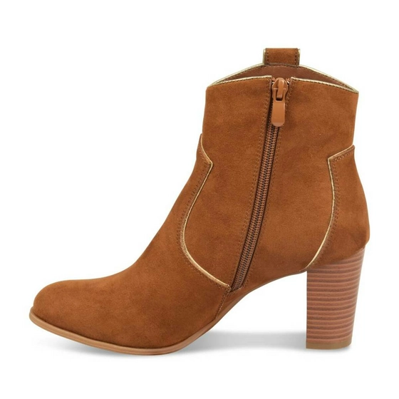 Ankle boots COGNAC MY BOTEGA