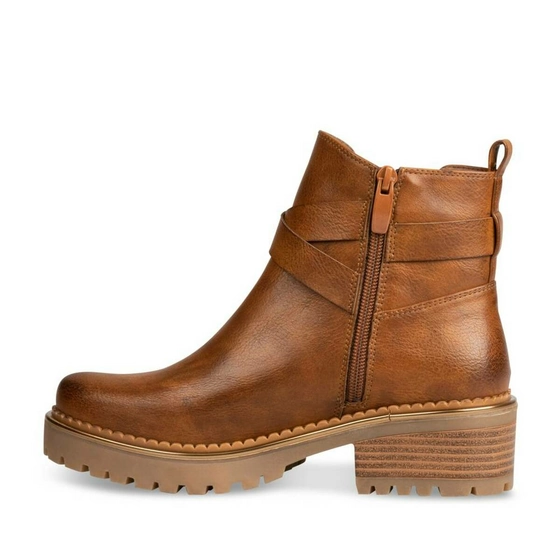 Ankle boots COGNAC MERRY SCOTT