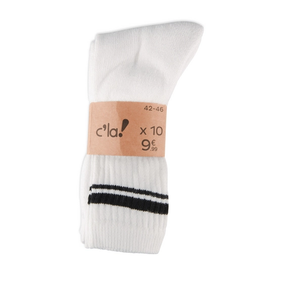 Chaussettes BLANC C LA