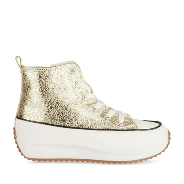 Sneakers GOLD LOVELY SKULL