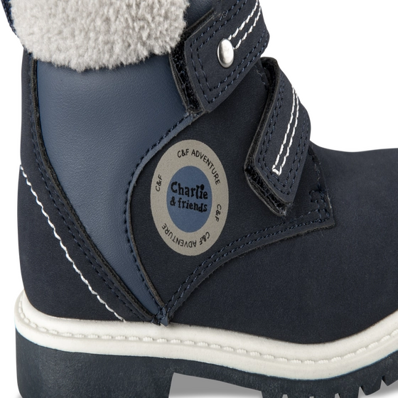 Ankle boots NAVY CHARLIE & FRIENDS