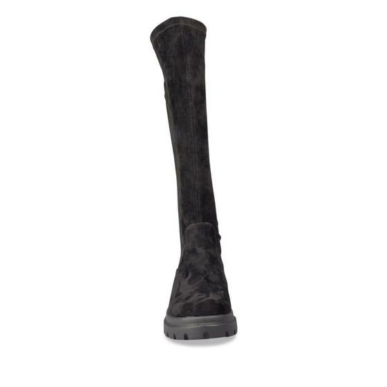 Thigh-High Boots BLACK MERRY SCOTT