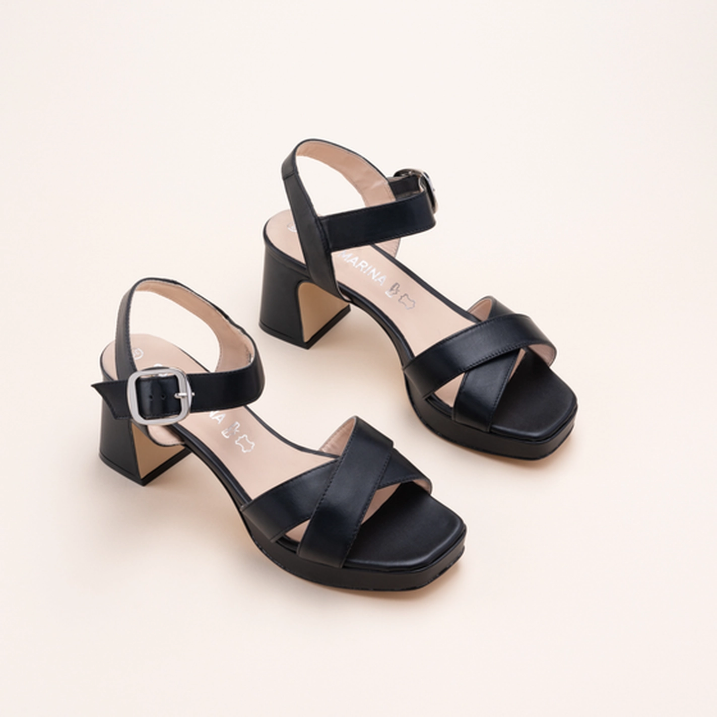 Sandals BLACK SAN MARINA