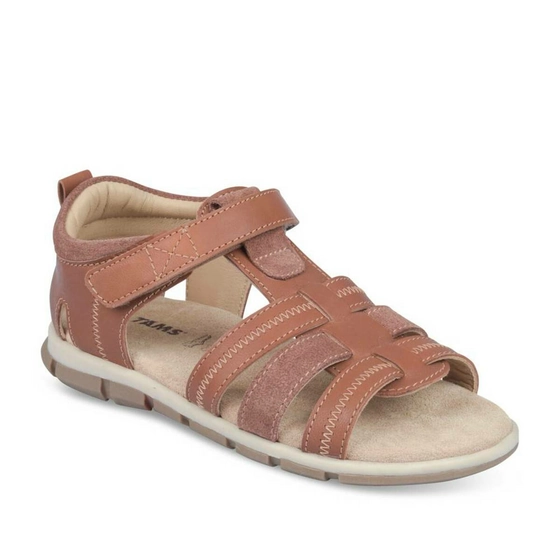 Sandales MARRON TAMS CUIR