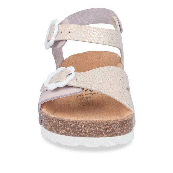 Sandals PINK NINI & GIRLS CUIR