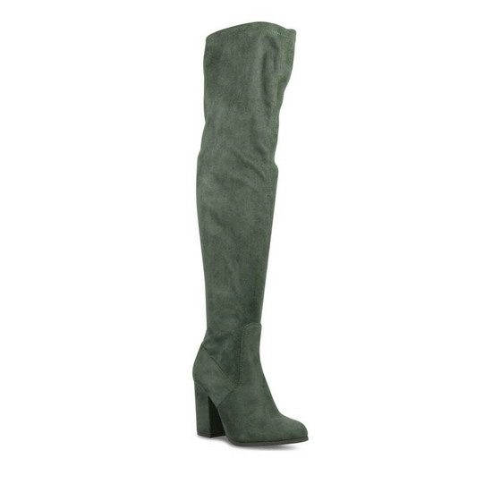 Thigh-High Boots GREEN MY BOTEGA