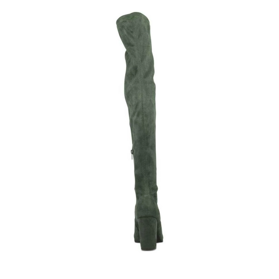 Thigh-High Boots GREEN MY BOTEGA