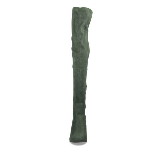 Thigh-High Boots GREEN MY BOTEGA