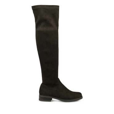 Thigh-High Boots BLACK MERRY SCOTT