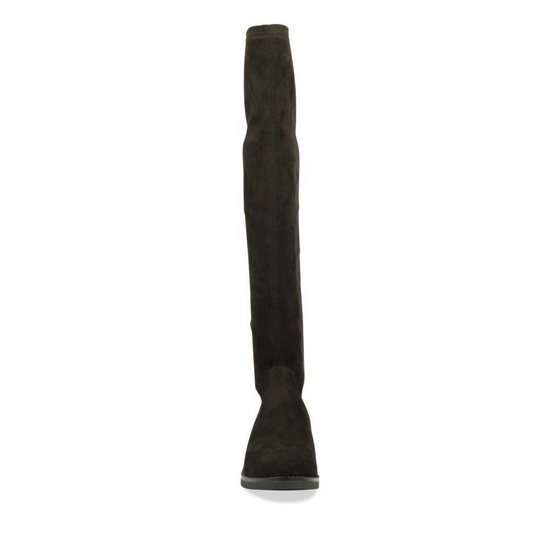 Thigh-High Boots BLACK MERRY SCOTT