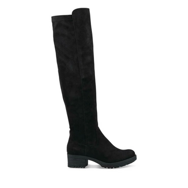 Thigh-High Boots BLACK MERRY SCOTT