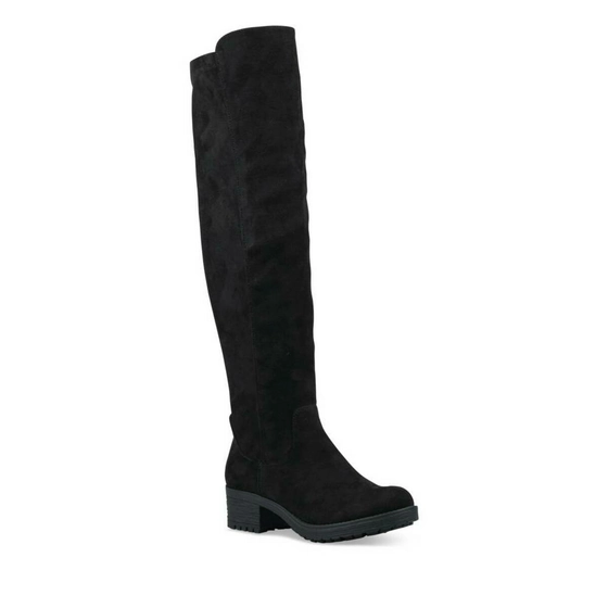 Thigh-High Boots BLACK MERRY SCOTT