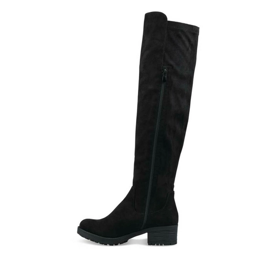 Thigh-High Boots BLACK MERRY SCOTT