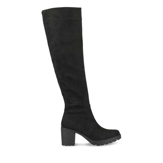 Thigh-High Boots BLACK ANGELA THOMPSON