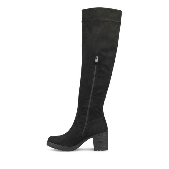 Thigh-High Boots BLACK ANGELA THOMPSON