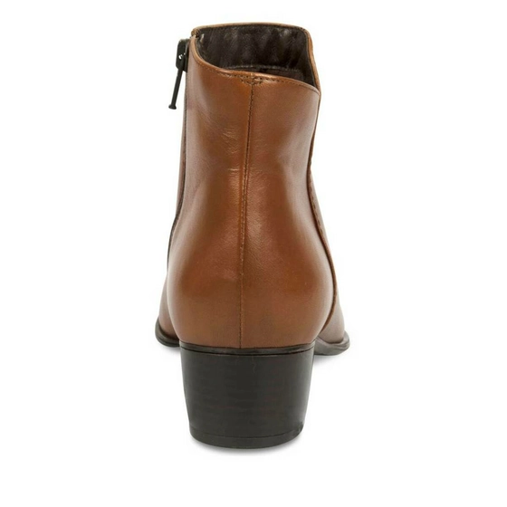 Ankle boots COGNAC MEGIS ELEGANT