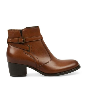 Bottines COGNAC MEGIS ELEGANT