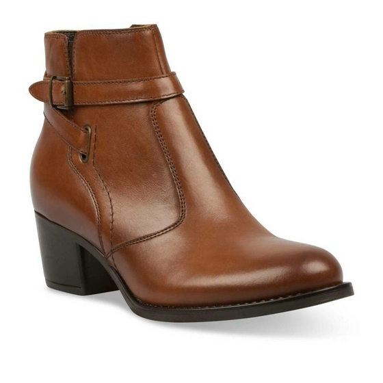 Ankle boots COGNAC MEGIS ELEGANT