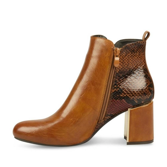 Ankle boots COGNAC MY BOTEGA