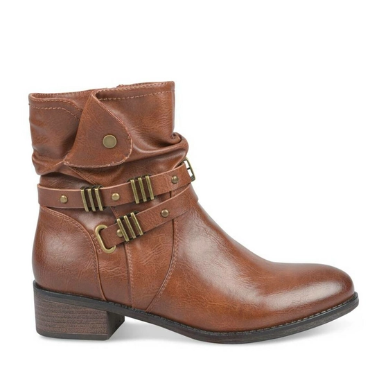 Ankle boots COGNAC MERRY SCOTT