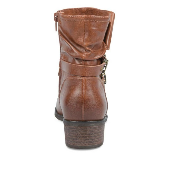 Ankle boots COGNAC MERRY SCOTT