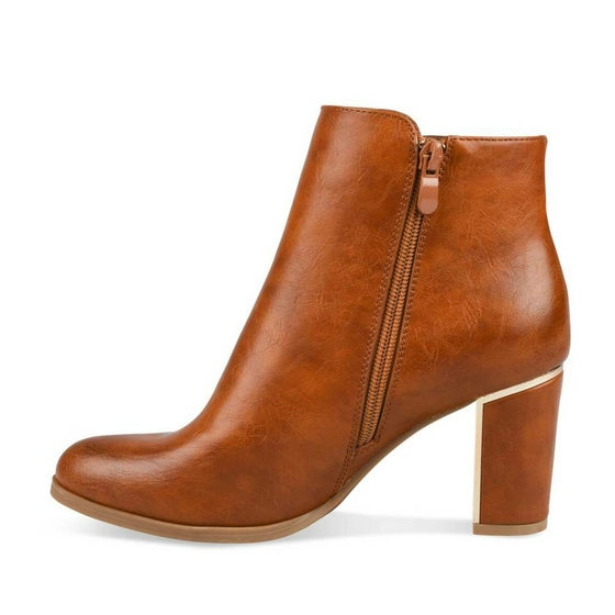 Ankle boots COGNAC MY BOTEGA