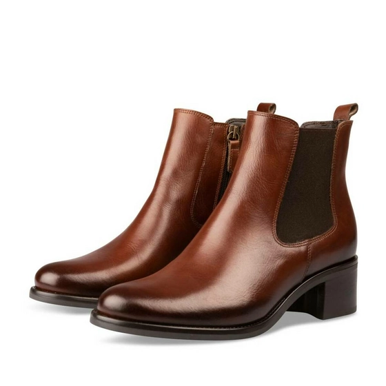 Ankle boots BROWN SINEQUANONE