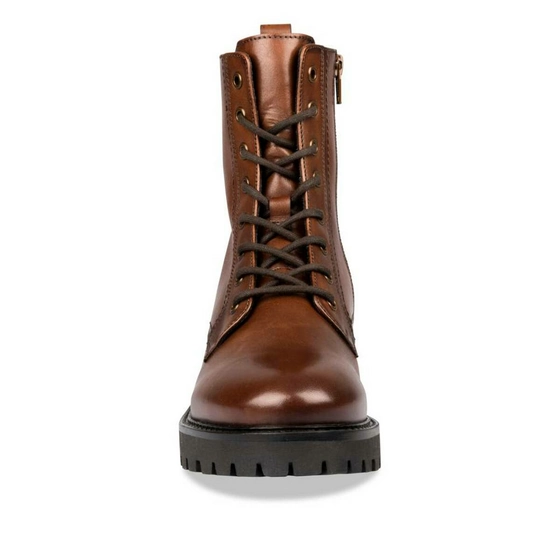 Bottines COGNAC MEGIS ELEGANT