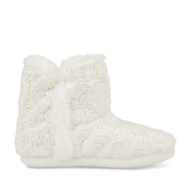 Chaussons bottines BLANC MERRY SCOTT