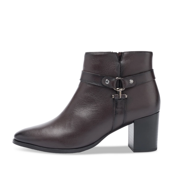 Ankle boots BURGUNDY SAN MARINA