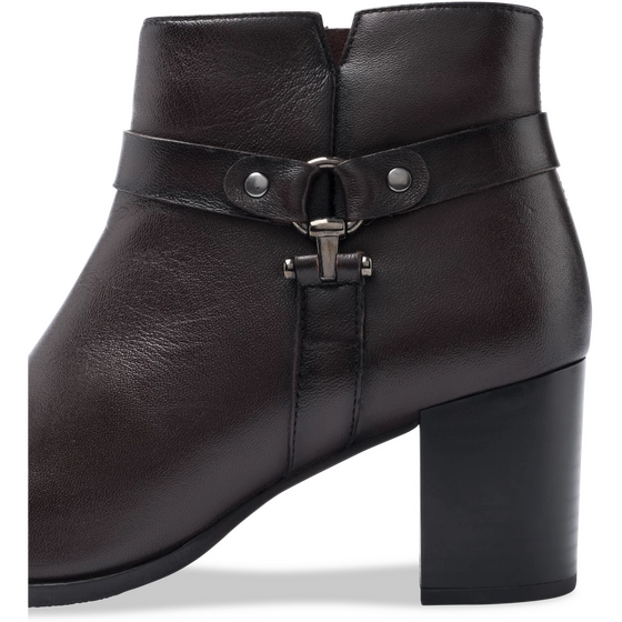 Ankle boots BURGUNDY SAN MARINA