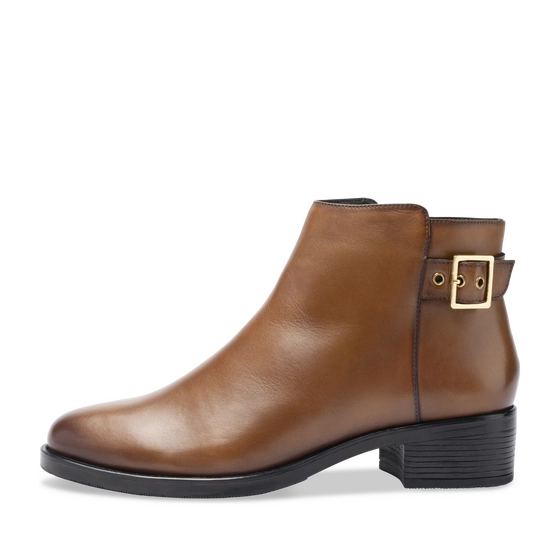 Ankle boots COGNAC SAN MARINA