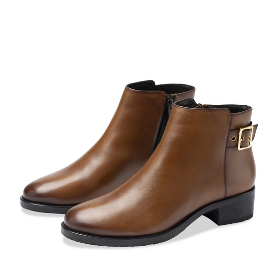 Ankle boots COGNAC SAN MARINA