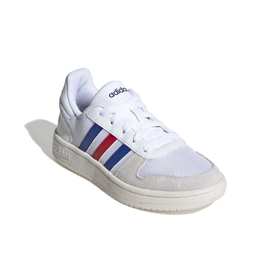 Baskets BLANCHES ADIDAS Hoops 2.0 K