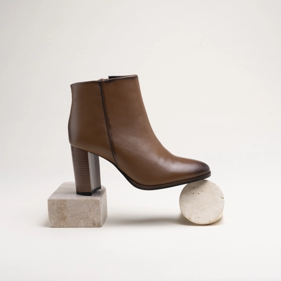 Ankle boots COGNAC SAN MARINA