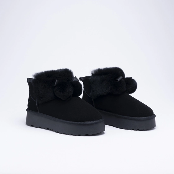 Ankle boots BLACK PATAUGAS