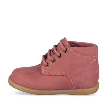 Ankle boots PINK FREEMOUSS GIRL LEATHER