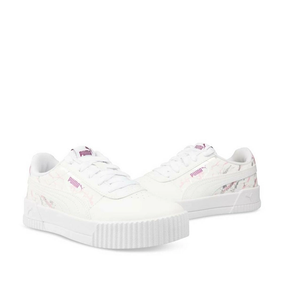 Baskets BLANCHES PUMA Carina Marble